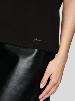 Marc Cain Shirts & Tops*Damen T-Shirt schwarz bedruckt