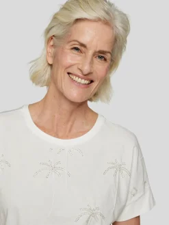 RABE Shirts & Tops*Damen T-Shirt beige uni