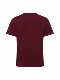 Calvin Klein Jeans Shirts & Tops*Damen T-Shirt bordeaux bedruckt