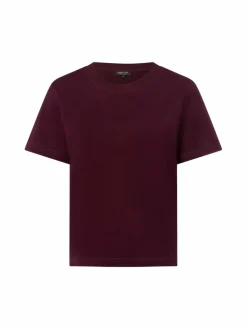 Marie Lund Shirts & Tops*Damen T-Shirt aubergine uni
