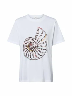 s.Oliver Shirts & Tops*Damen T-Shirt weiß bedruckt