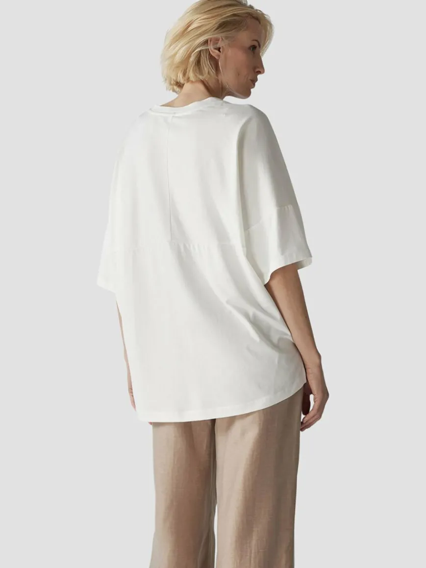 LCMT Shirts & Tops*Damen T-Shirt beige uni