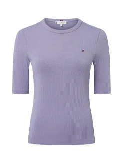 Tommy Hilfiger Shirts & Tops*Damen T-Shirt flieder uni