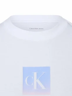 Calvin Klein Jeans Shirts & Tops*Damen T-Shirt weiß bedruckt