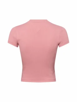 Tommy Jeans Shirts & Tops*Damen T-Shirt altrosa uni