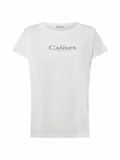 Street One Shirts & Tops*Damen T-Shirt ecru uni