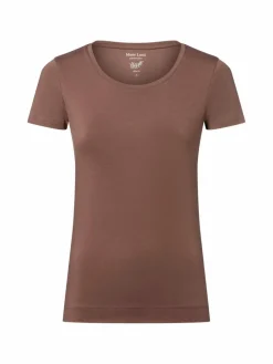Marie Lund Shirts & Tops*Damen T-Shirt mocca uni