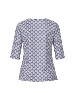 Marc Cain Shirts & Tops*Damen T-Shirt lila bedruckt