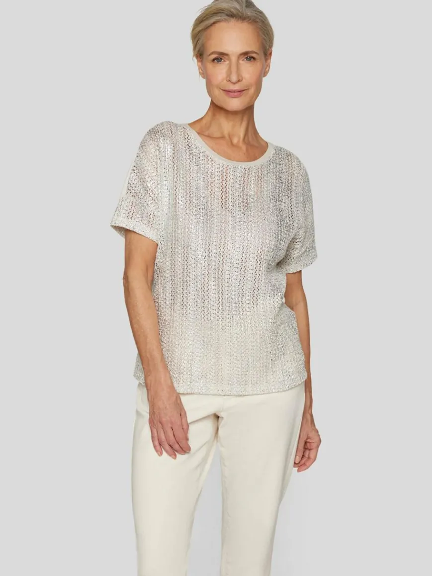 RABE Shirts & Tops*Damen T-Shirt beige uni