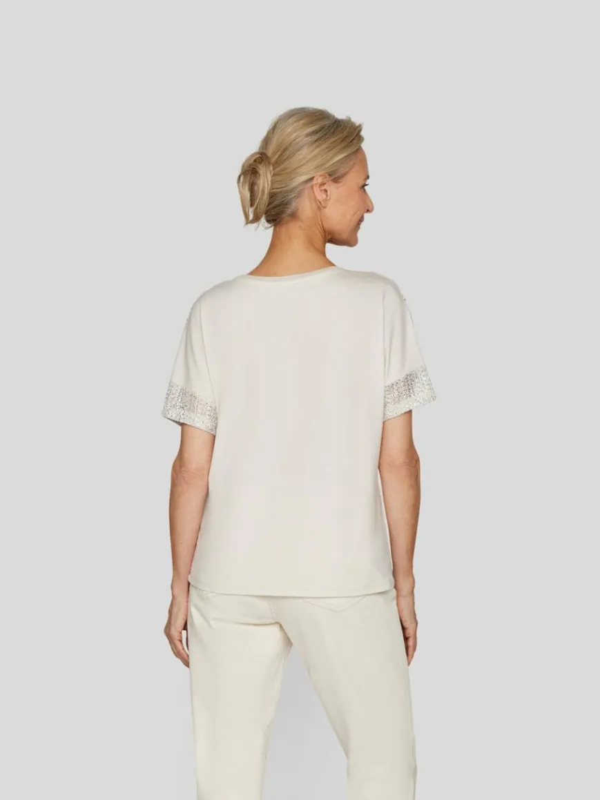 RABE Shirts & Tops*Damen T-Shirt beige uni