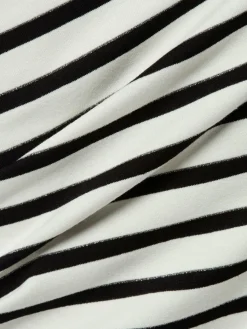 comma Shirts & Tops*Damen T-Shirt ecru schwarz gestreift