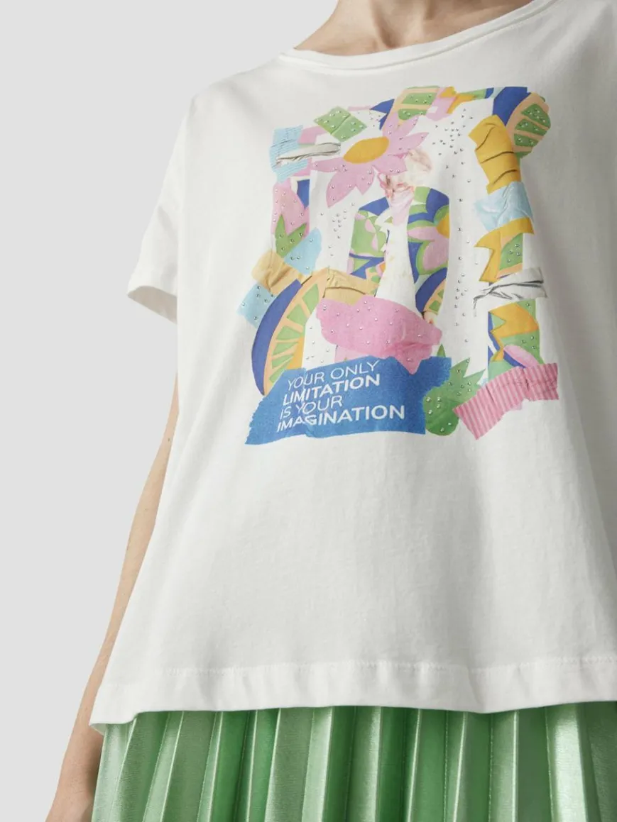 LCMT Shirts & Tops*Damen T-Shirt beige uni