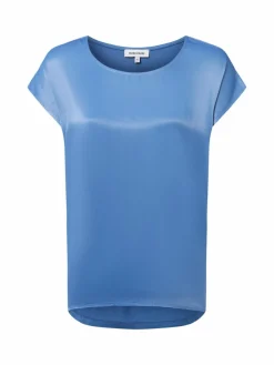 More & More Shirts & Tops*Damen T-Shirt blau uni
