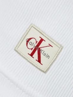 Calvin Klein Jeans Shirts & Tops*Damen T-Shirt weiß uni