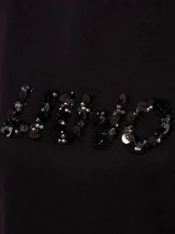 Liu Jo Collection Shirts & Tops*Damen T-Shirt schwarz uni