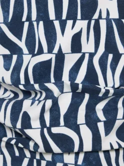 RABE Shirts & Tops*Damen T-Shirt blau gemustert