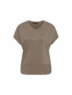 LCMT Shirts & Tops*Damen T-Shirt braun uni