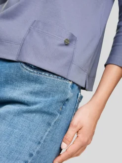 Marc Cain Shirts & Tops*Damen T-Shirt lila uni