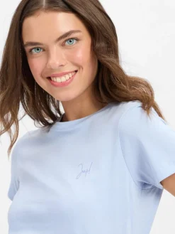 JOOP! Shirts & Tops*Damen T-Shirt hellblau uni
