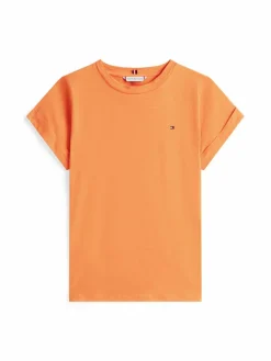 Tommy Hilfiger Shirts & Tops*Damen T-Shirt orange uni