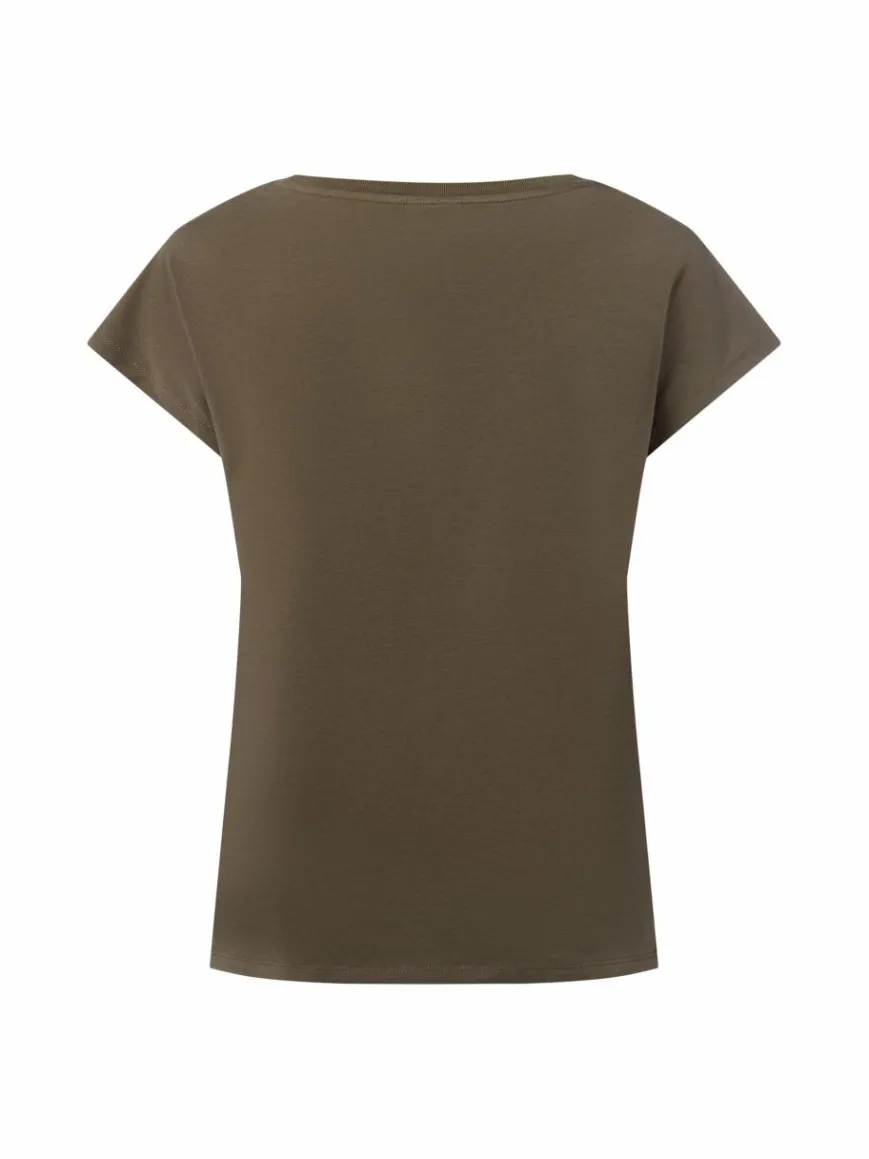 s.Oliver BLACK LABEL Shirts & Tops*Damen T-Shirt oliv uni