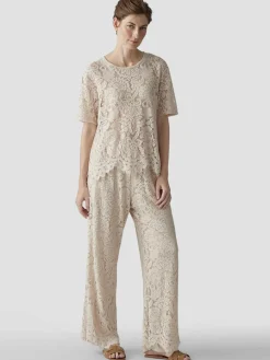 LCMT Shirts & Tops*Damen T-Shirt braun uni