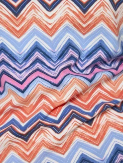 RABE Shirts & Tops*Damen T-Shirt blau gemustert