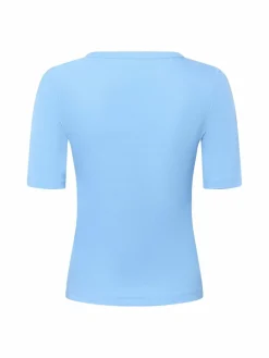 s.Oliver Shirts & Tops*Damen T-Shirt hellblau uni