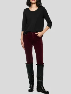 Marc Cain Shirts & Tops*Damen T-Shirt schwarz uni