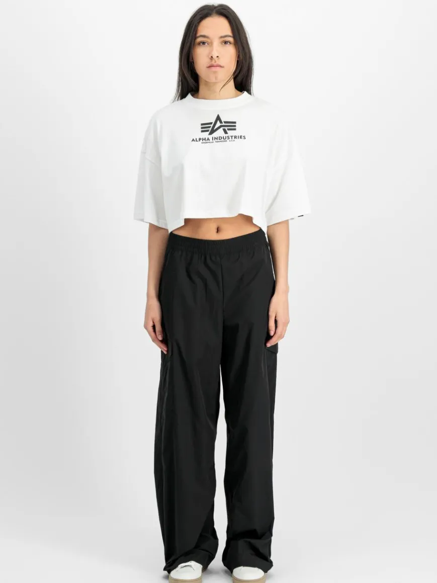 Alpha Industries Shirts & Tops*Damen T-Shirt weiß bedruckt