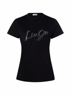 Liu Jo Collection Shirts & Tops*Damen T-Shirt schwarz uni