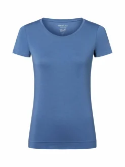 Marie Lund Shirts & Tops*Damen T-Shirt blau uni
