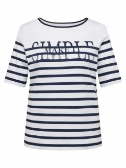 RABE Shirts & Tops*Damen T-Shirt blau gestreift