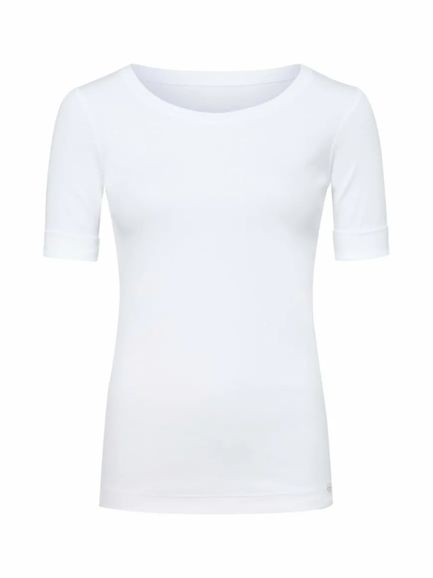 Marc Cain Collections Shirts & Tops*Damen T-Shirt weiß uni