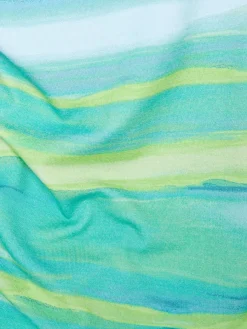 RABE Shirts & Tops*Damen T-Shirt grün gestreift