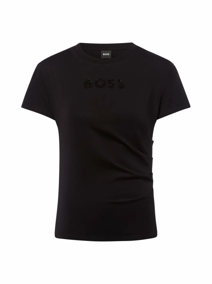 BOSS Shirts & Tops*Damen T-Shirt - Epka schwarz uni