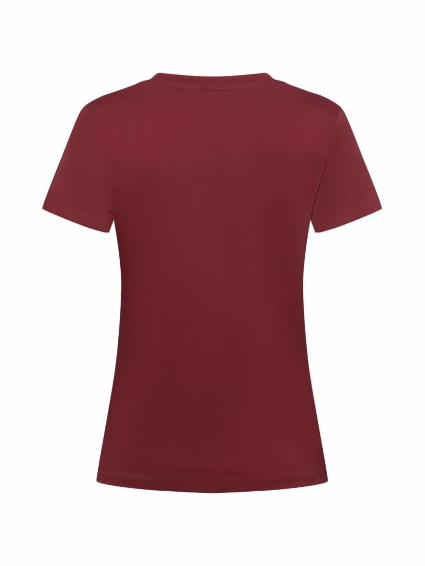 BOSS Orange Shirts & Tops*Damen T-Shirt - Esogo bordeaux uni
