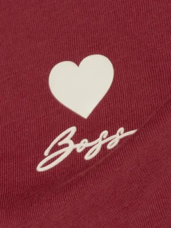 BOSS Orange Shirts & Tops*Damen T-Shirt - Esogo bordeaux uni