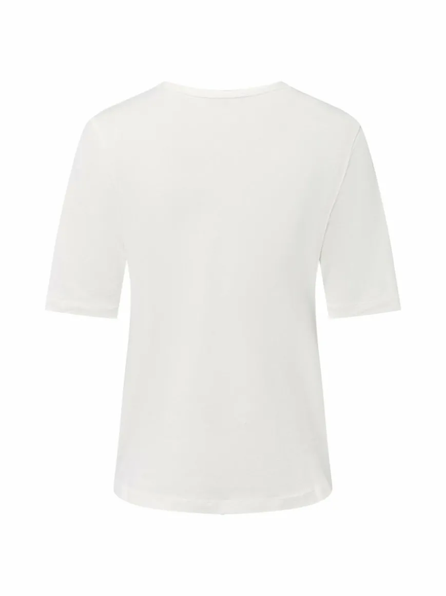 Olsen Shirts & Tops*Damen T-Shirt - Hannah ecru uni