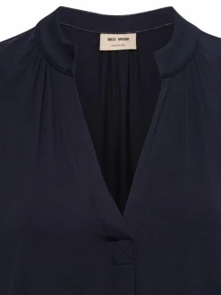 MOS MOSH Blusen*Damen T-Shirt - MMShira marine uni