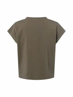 Opus Shirts & Tops*Damen T-Shirt - Sekundi khaki uni