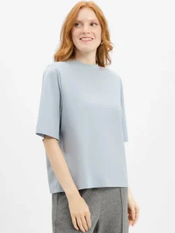 Drykorn Shirts & Tops*Damen T-Shirt - Tadura hellblau uni