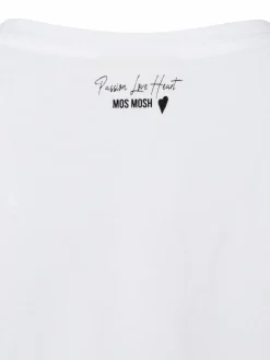 MOS MOSH Shirts & Tops*Damen T-Shirt MMDala weiß uni