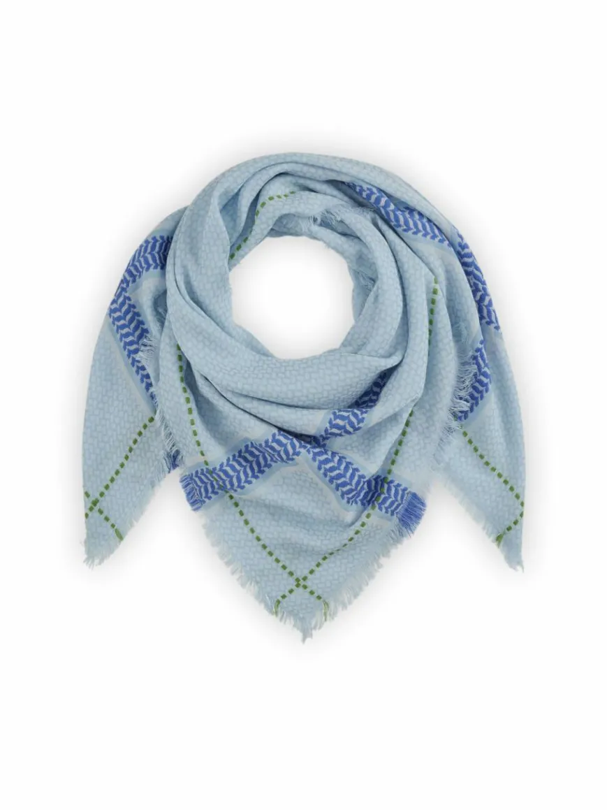 Codello Schals & Tücher*Damen Tuch hellblau gestreift