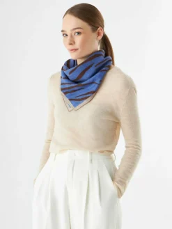 Codello Schals & Tücher*Damen Tuch blau bedruckt