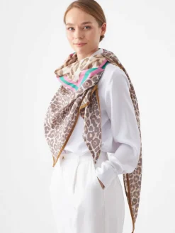 Codello Schals & Tücher*Damen Tuch braun bedruckt