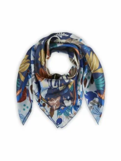 Codello Schals & Tücher*Damen Tuch blau gemustert