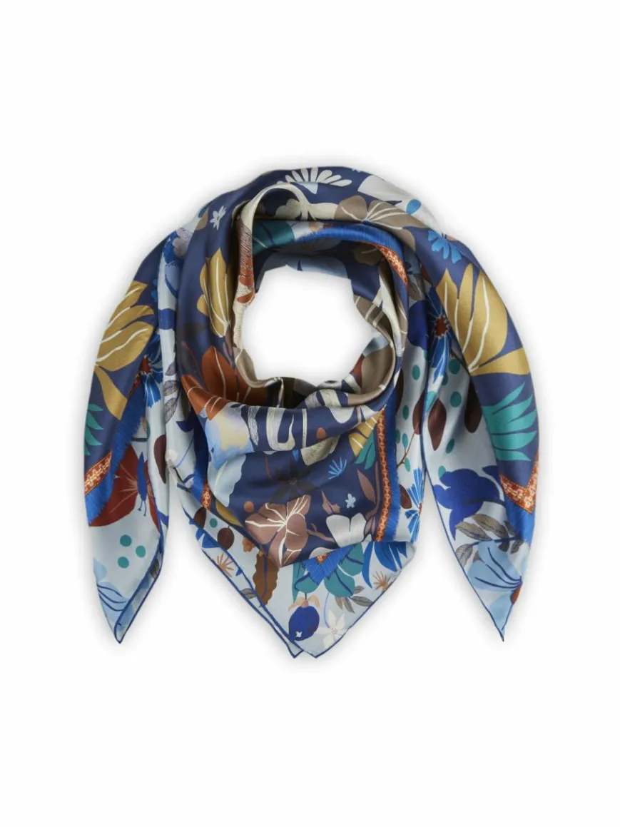 Codello Schals & Tücher*Damen Tuch blau gemustert