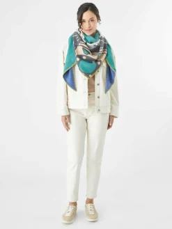 Codello Schals & Tücher*Damen Tuch blau bedruckt