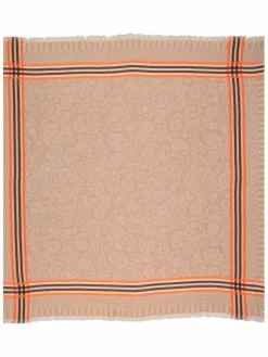 Fraas Schals & Tücher*Damen Tuch braun gemustert